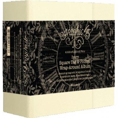 Graphic 45 - Square Tag & Pocket Wrap-Around Album